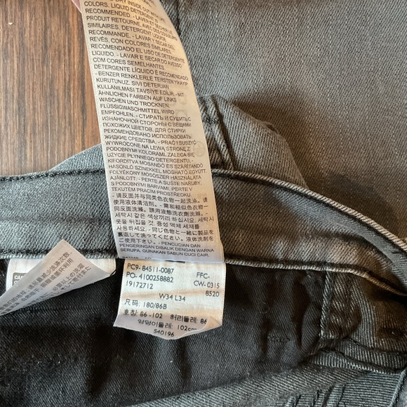 34x34 Levi’s 511 Jeans - Picture 8 of 8